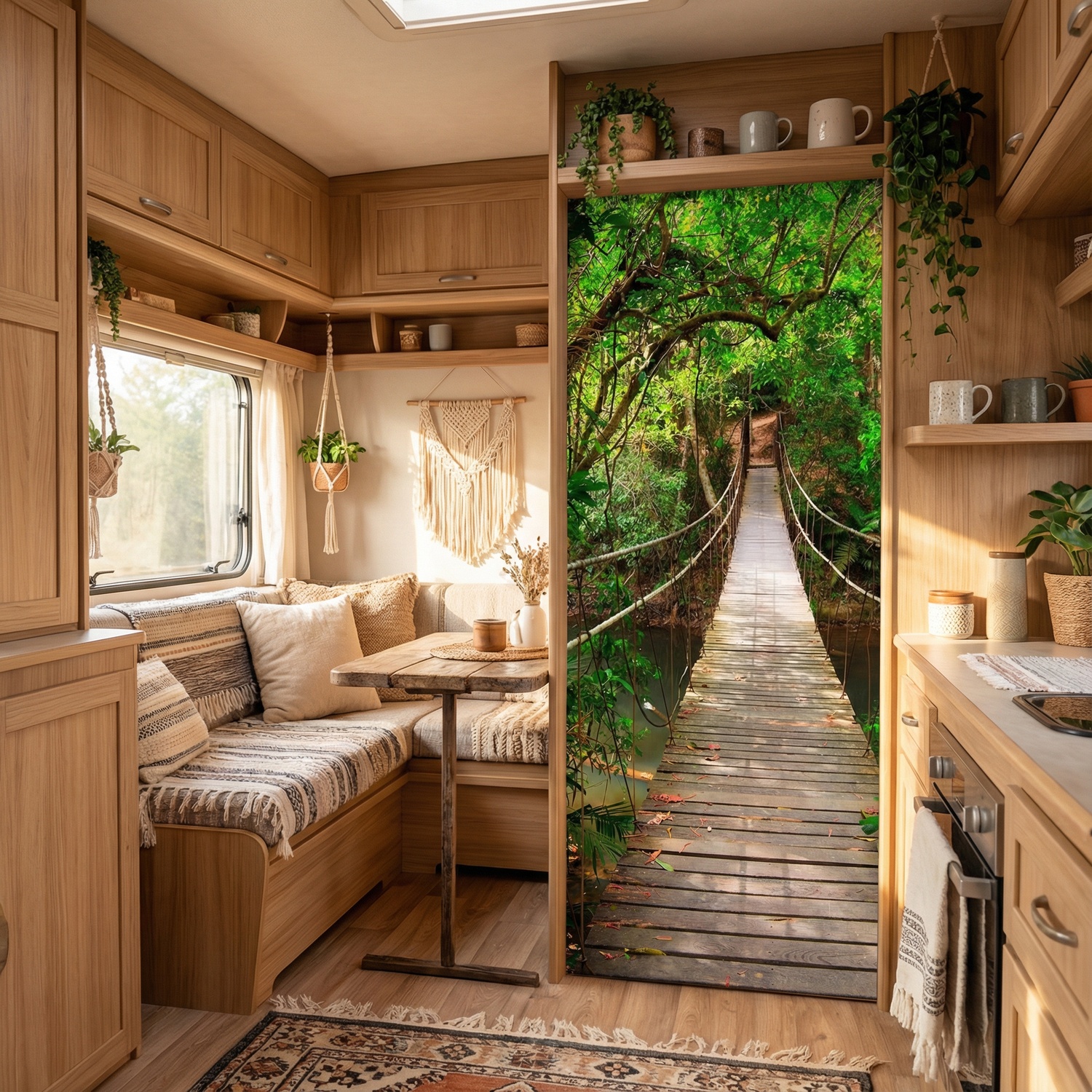 Poster xxl: Pont en Amazonie