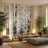 Poster xxl: For&ecirc;t de bouleaux 15