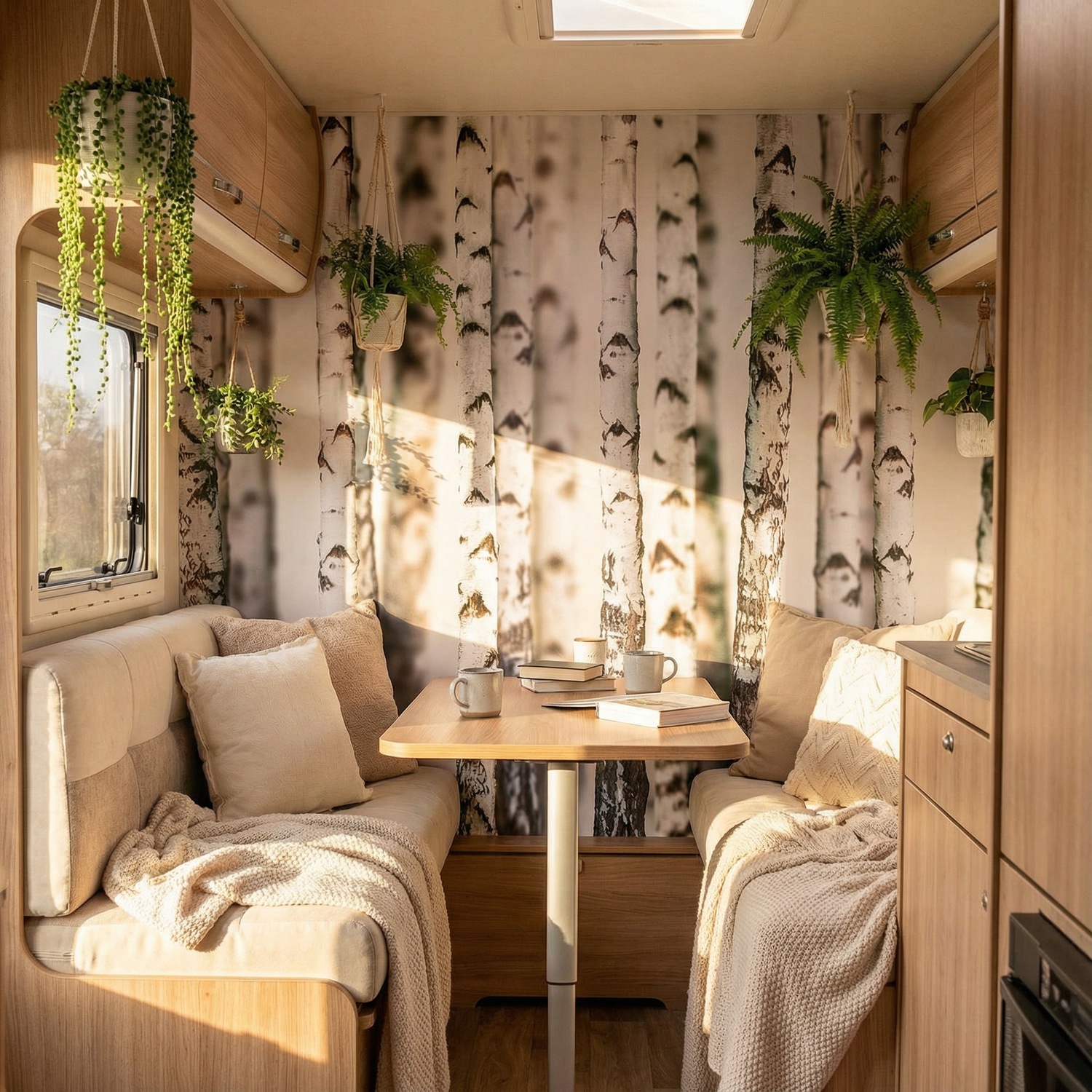 Poster xxl: For&ecirc;t de bouleaux