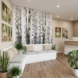 Poster xxl: For&ecirc;t de bouleaux 9