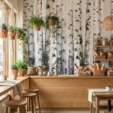 Poster xxl: For&ecirc;t de bouleaux 10