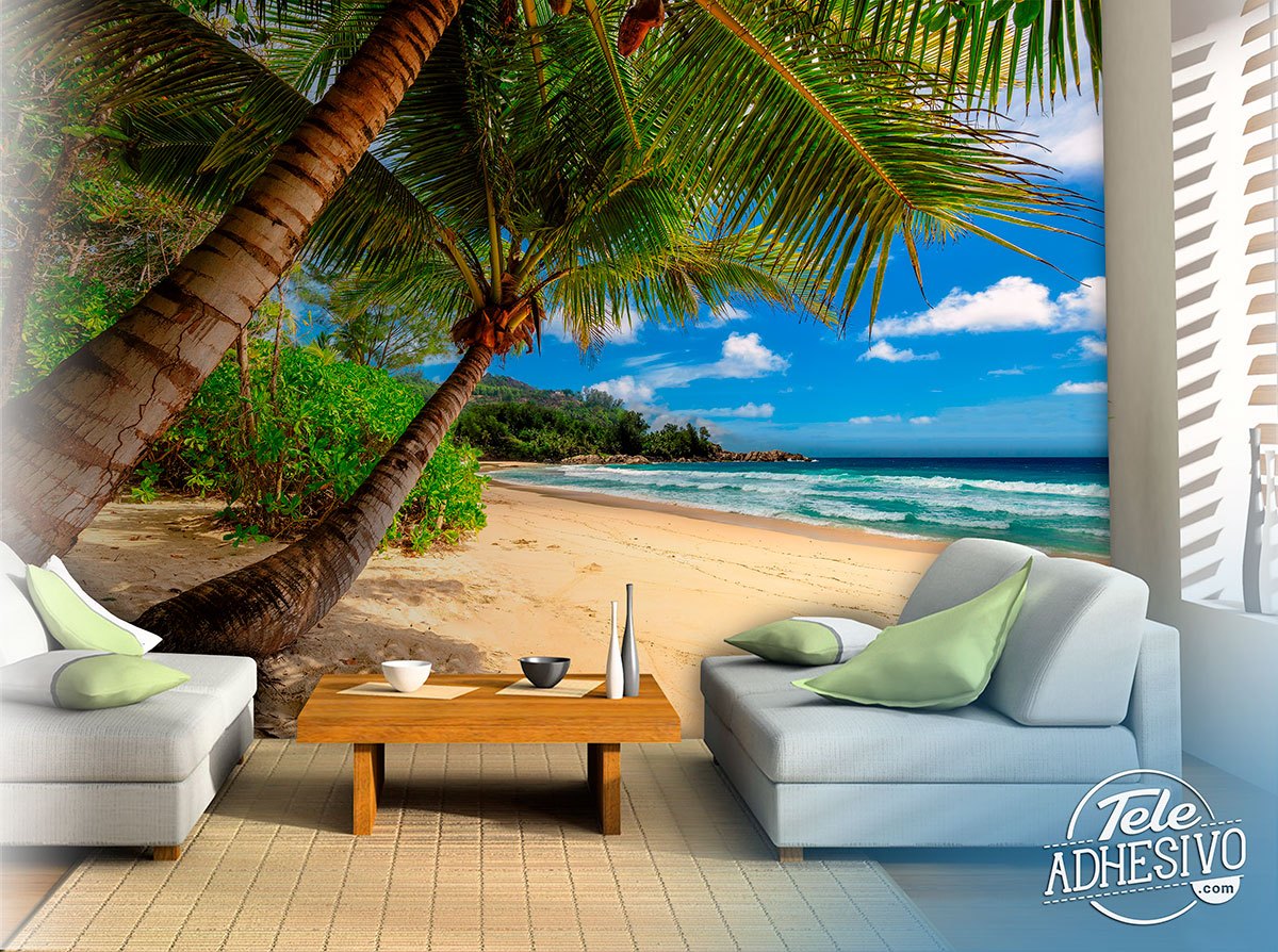 Poster xxl: Palmiers des Caraïbes