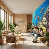 Poster xxl: Panoramique sous la mer 11