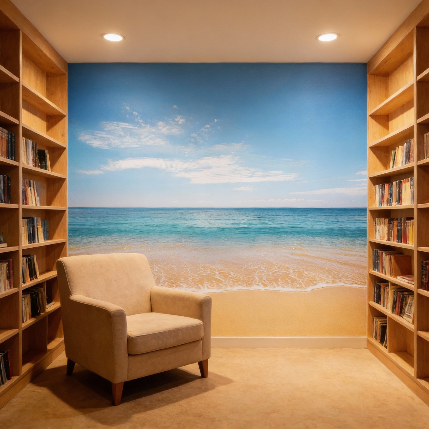 Poster xxl: Paix sur la plage