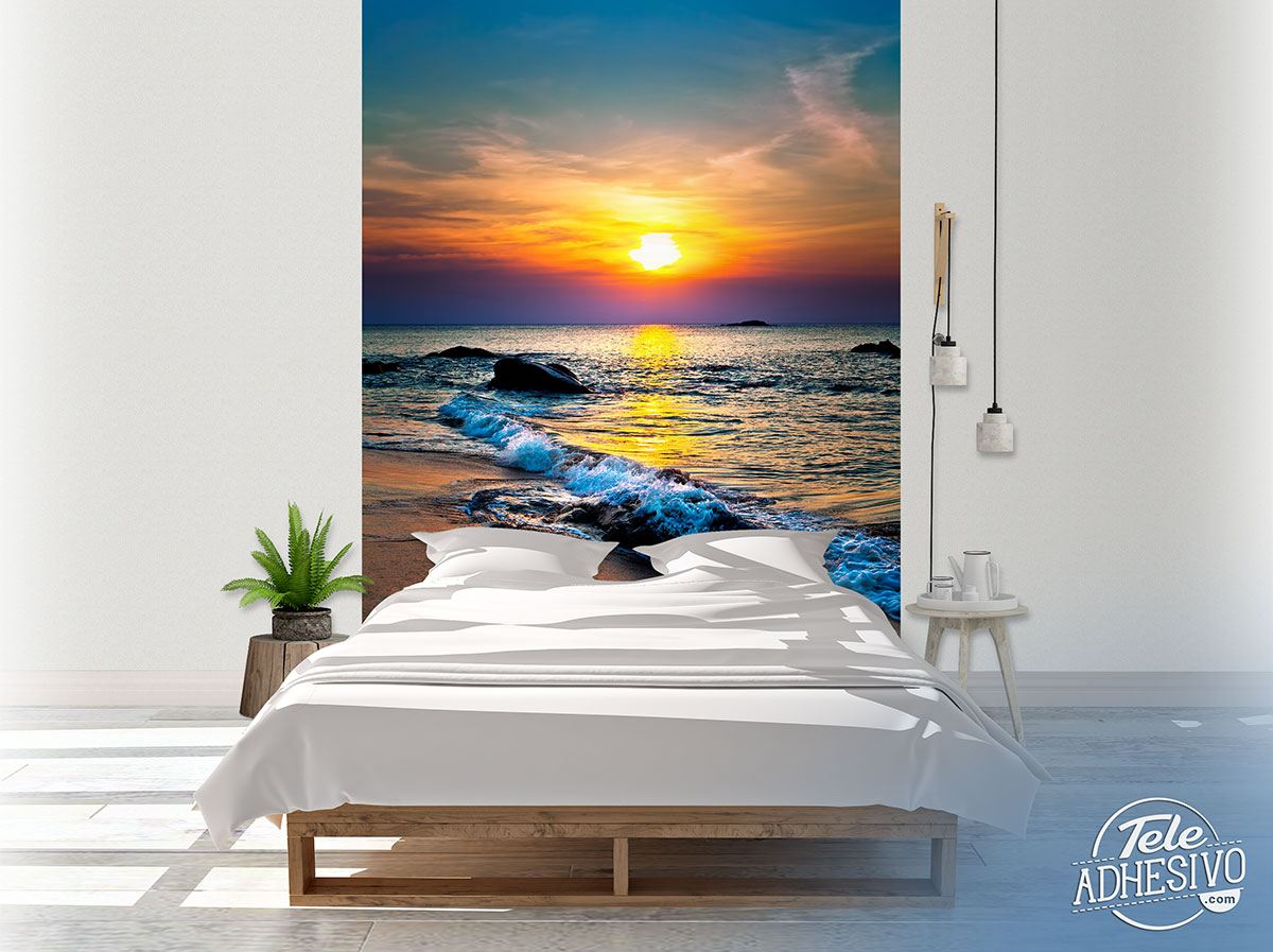 Poster xxl: Coucher de soleil profond