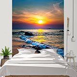 Poster xxl: Coucher de soleil profond 2