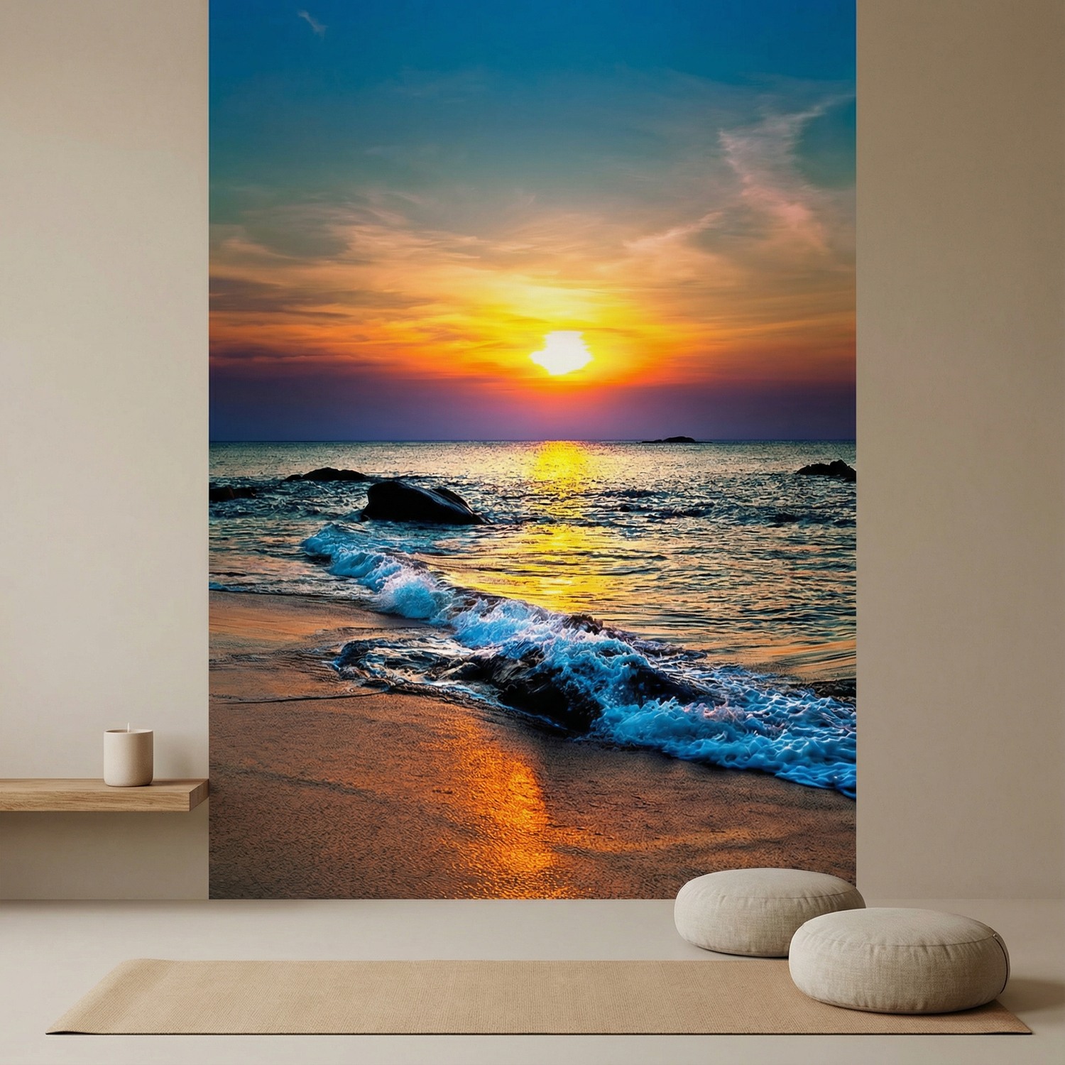 Poster xxl: Coucher de soleil profond