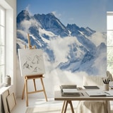 Poster xxl: Montagnes au-dessus des nuages 12