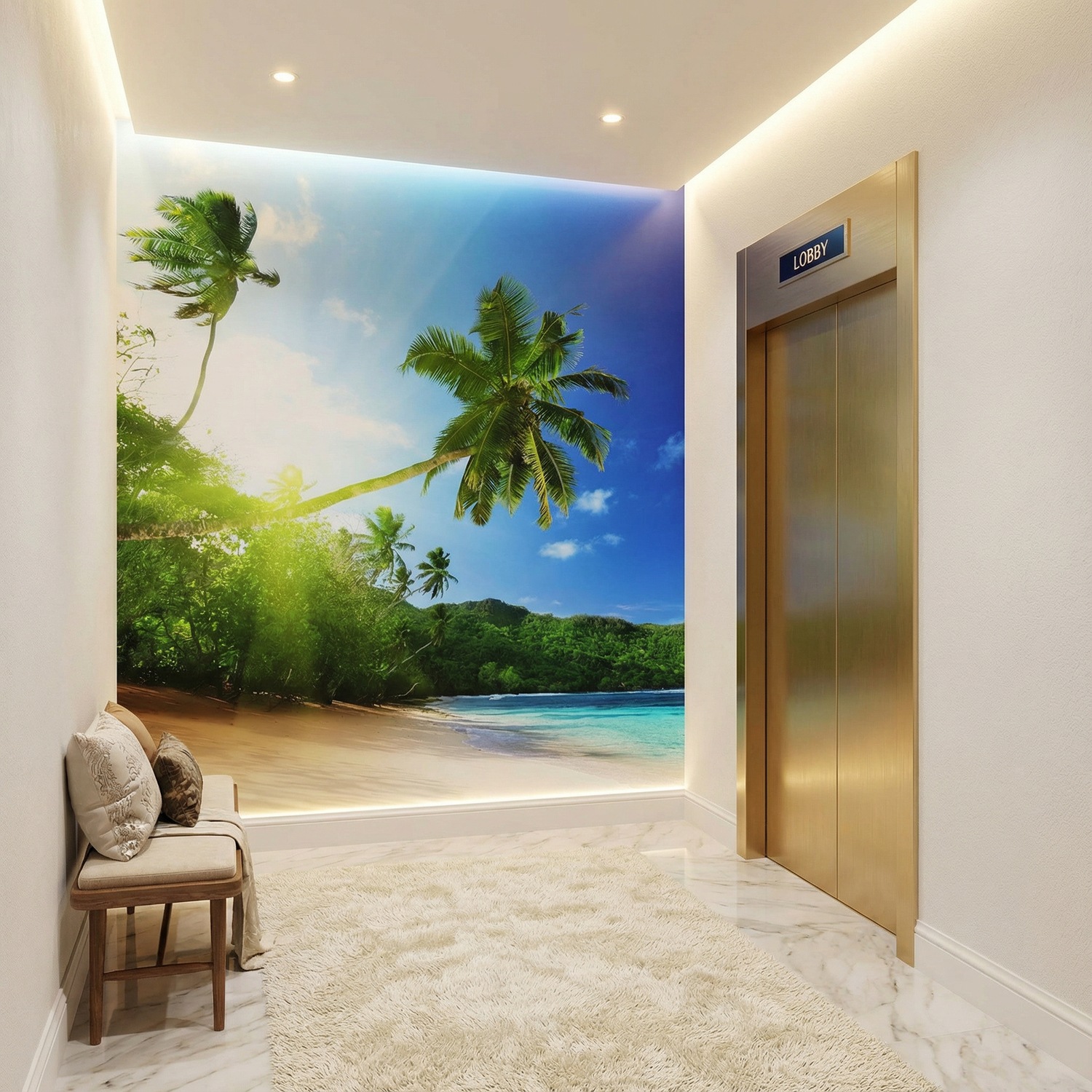 Poster xxl: Plage cubaine