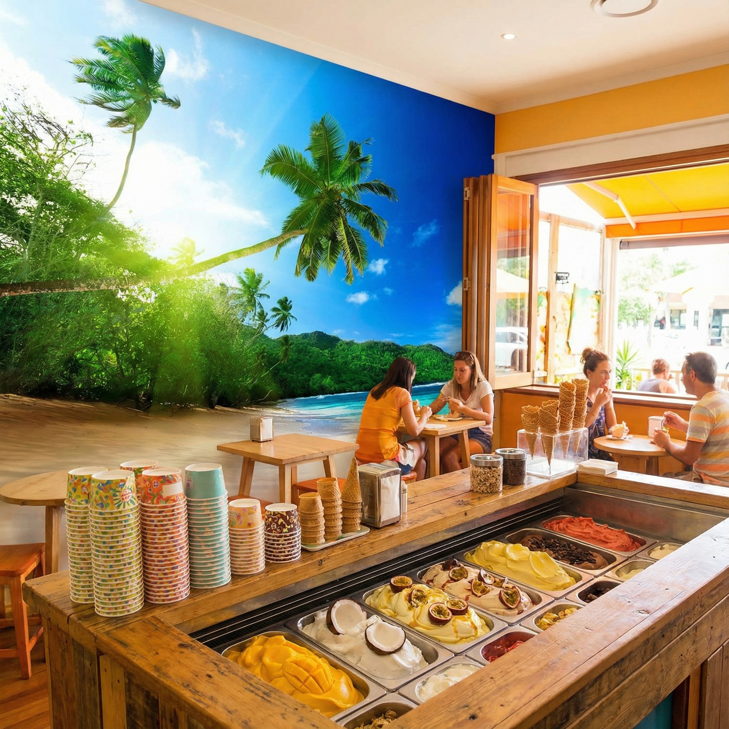 Poster xxl: Plage cubaine