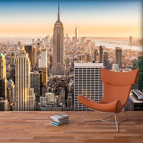 Poster xxl: Downtown Manhattan at sunset 0