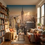 Poster xxl: Downtown Manhattan at sunset 21