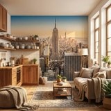 Poster xxl: Downtown Manhattan at sunset 23