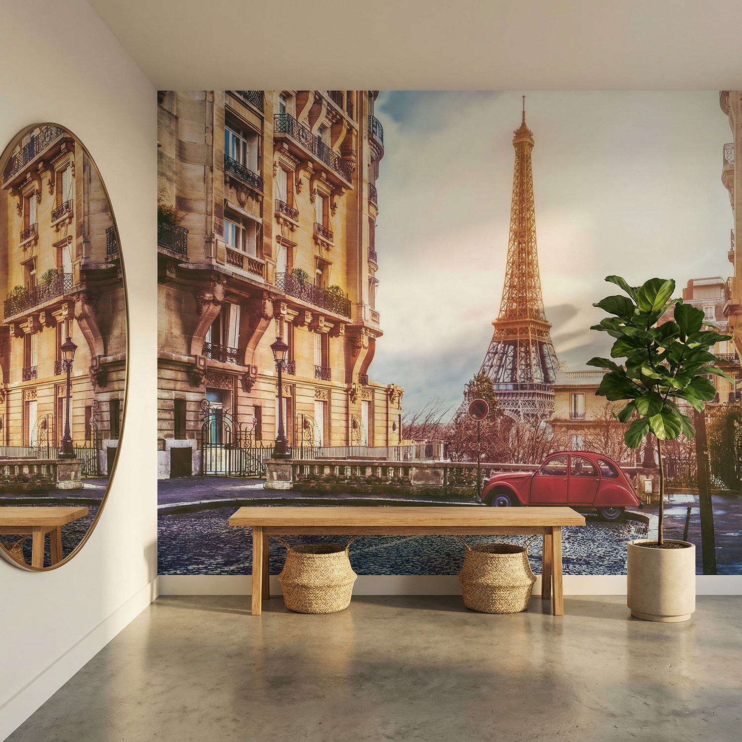 Poster xxl: Vieux quartier de Paris