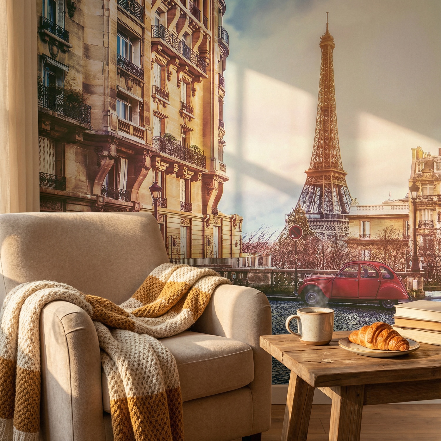 Poster xxl: Vieux quartier de Paris