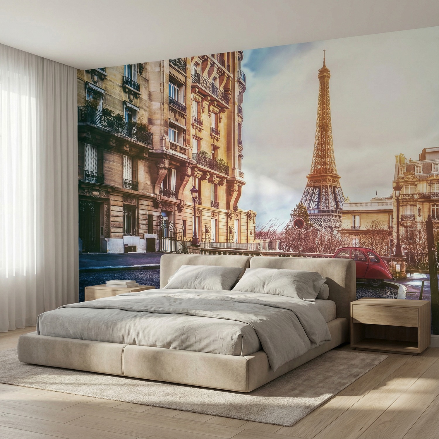 Poster xxl: Vieux quartier de Paris