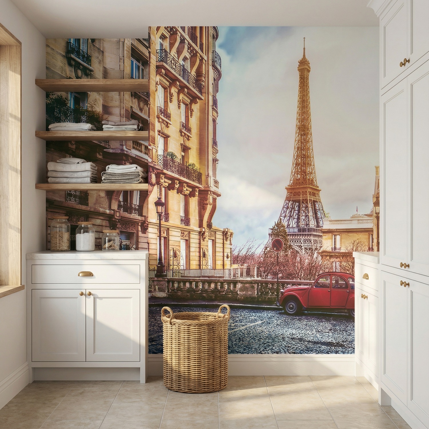 Poster xxl: Vieux quartier de Paris