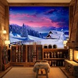 Poster xxl: Chalet dans les Alpes 12