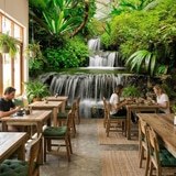 Poster xxl: Cascades dans le jardin tropical 10