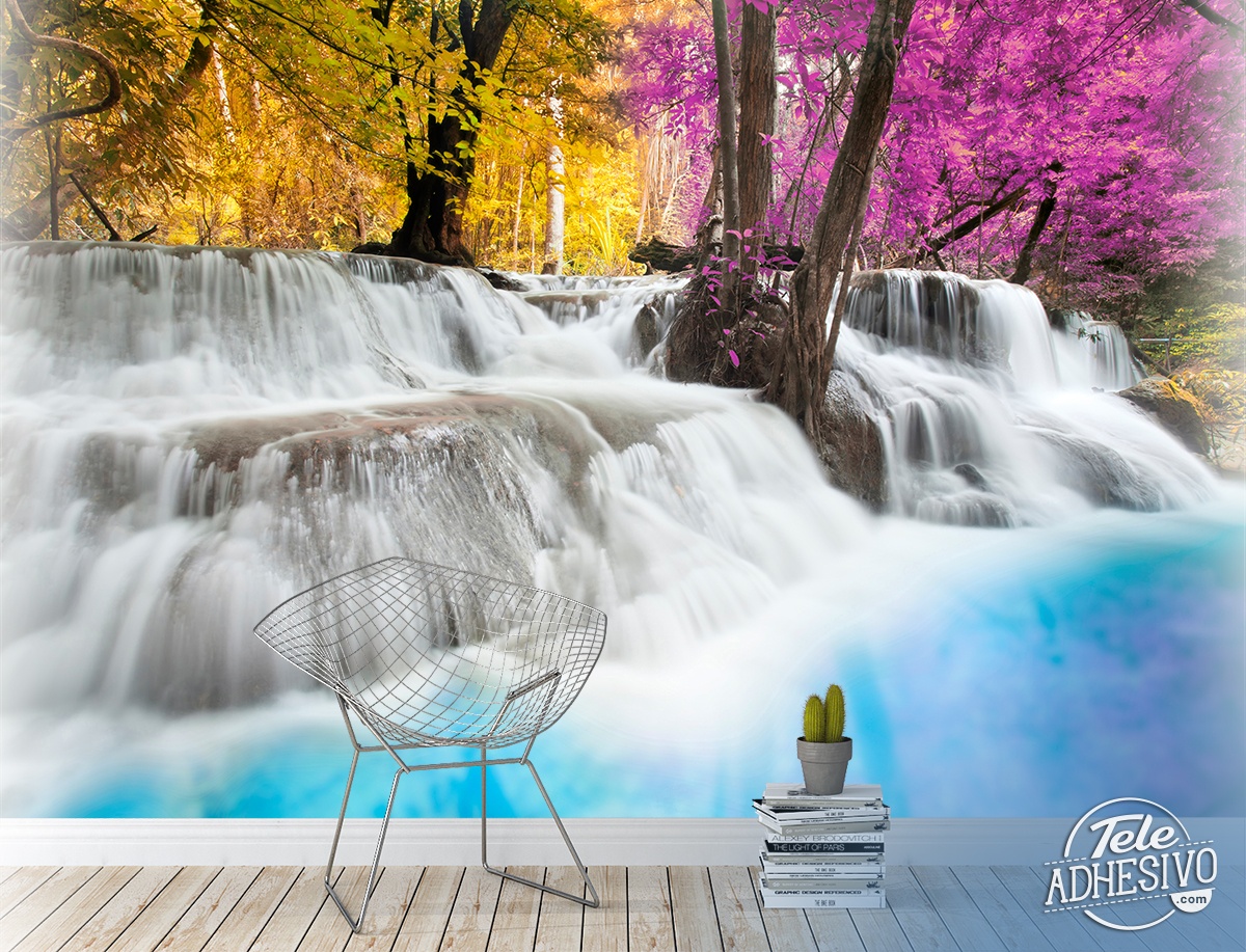 Poster xxl: Parc national d'Erawan, Thaïlande