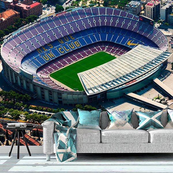 Poster xxl: Vue aérienne du Camp Nou