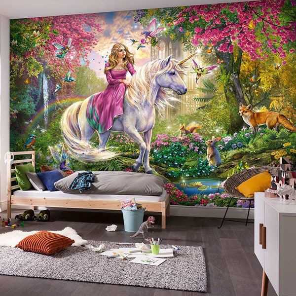 Poster xxl: La princesse de la licorne