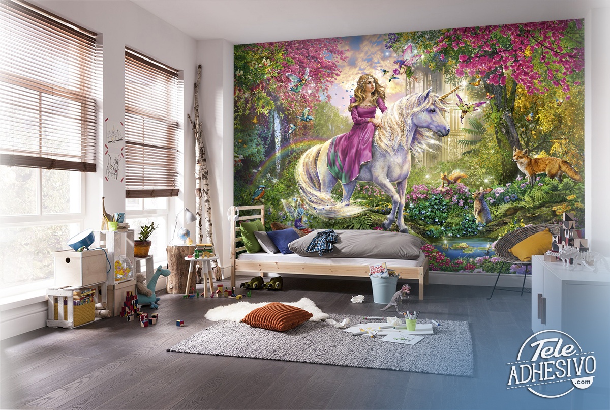 Poster xxl: La princesse de la licorne