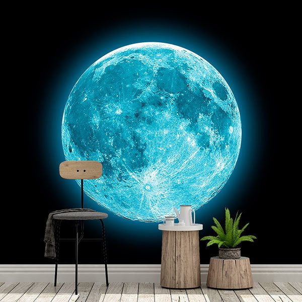 Poster xxl: Lune bleue