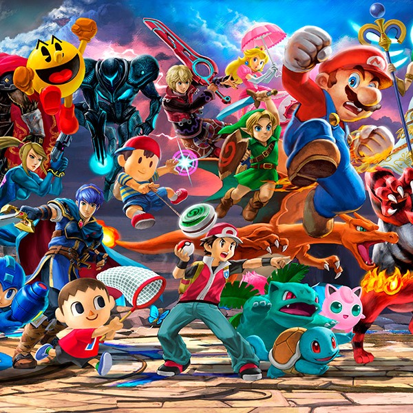 Poster xxl: Super Smash Bros Ultimate