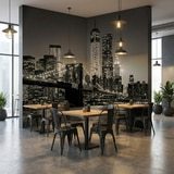 Poster xxl: Manhattan en noir et blanc 11