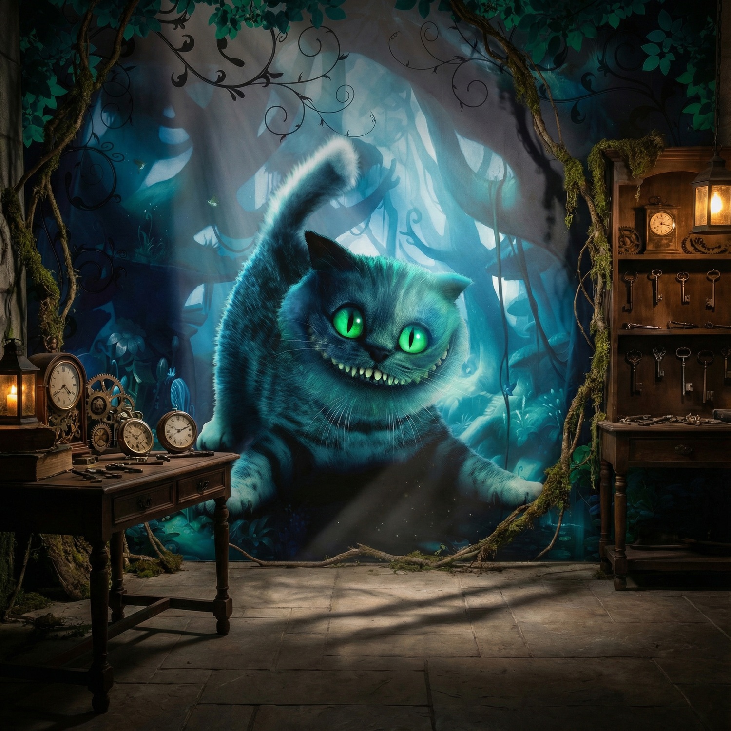 Poster xxl: Chat de Cheshire