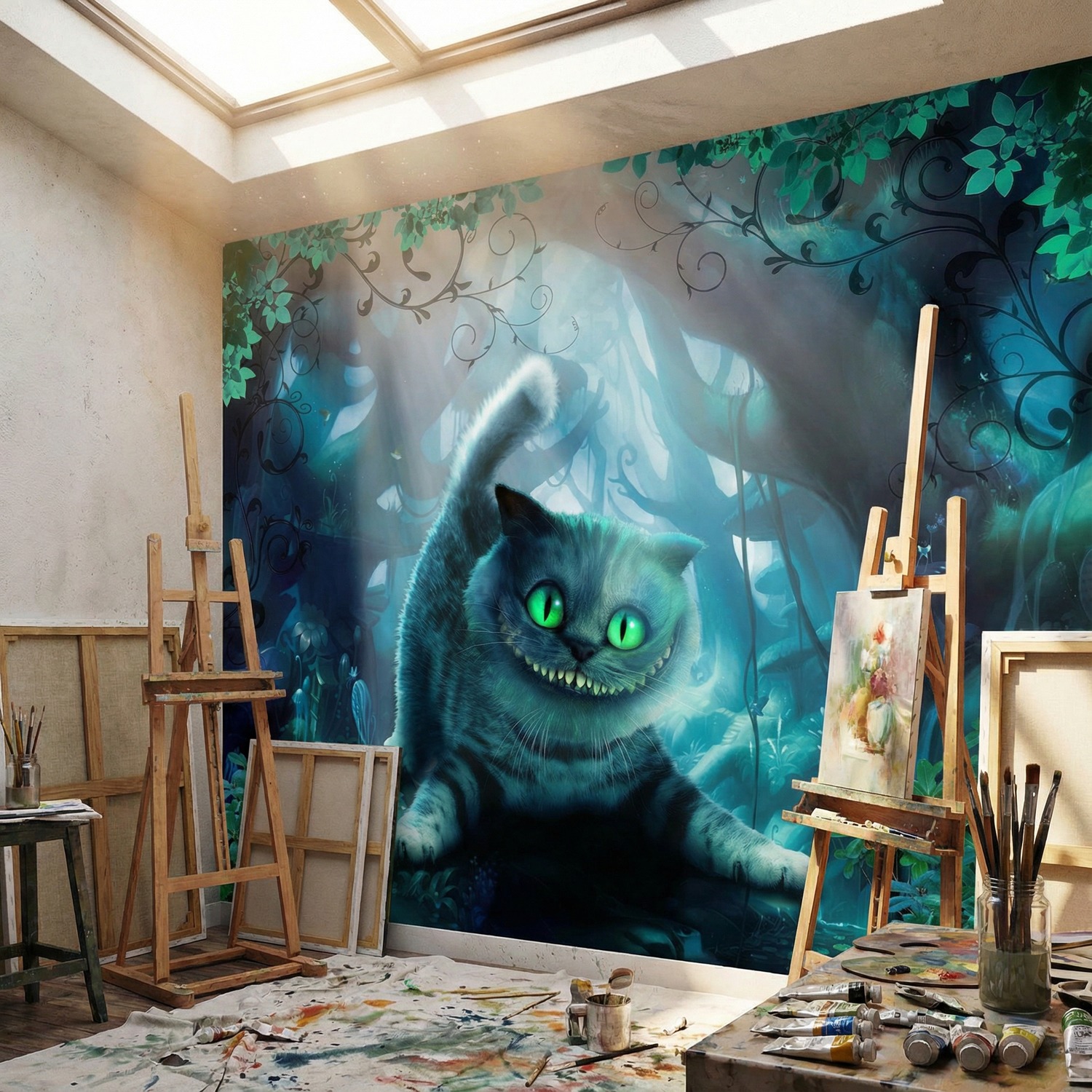 Poster xxl: Chat de Cheshire