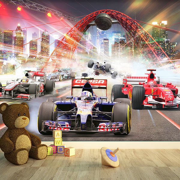 Poster xxl: Course de Formule 1 0