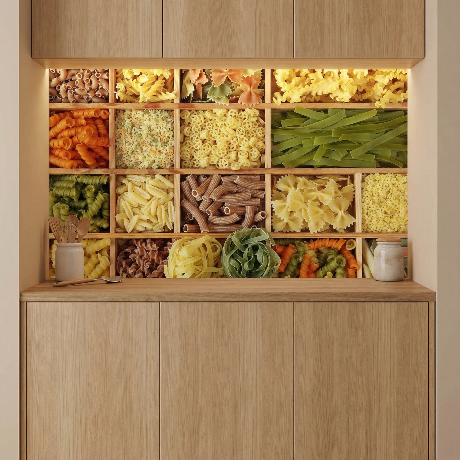 Poster xxl: P&acirc;tes italiennesCollage 