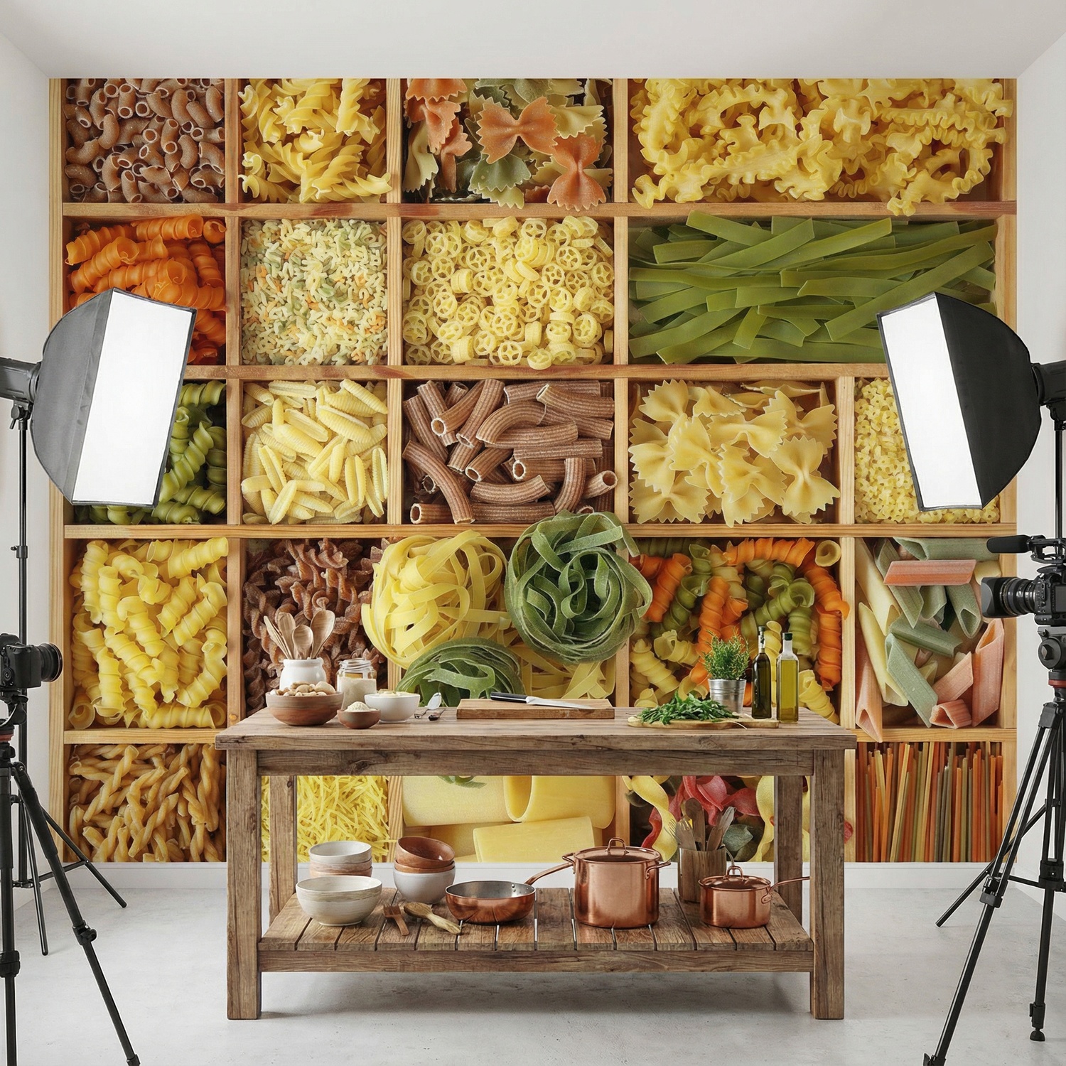 Poster xxl: P&acirc;tes italiennesCollage 