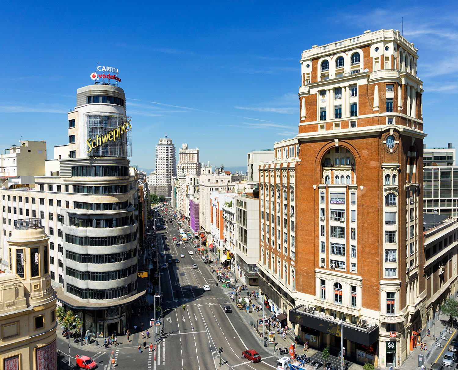Poster xxl: Rue Gran V&iacute;a, Madrid