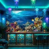 Poster xxl: Tortue dans les courants marins 14