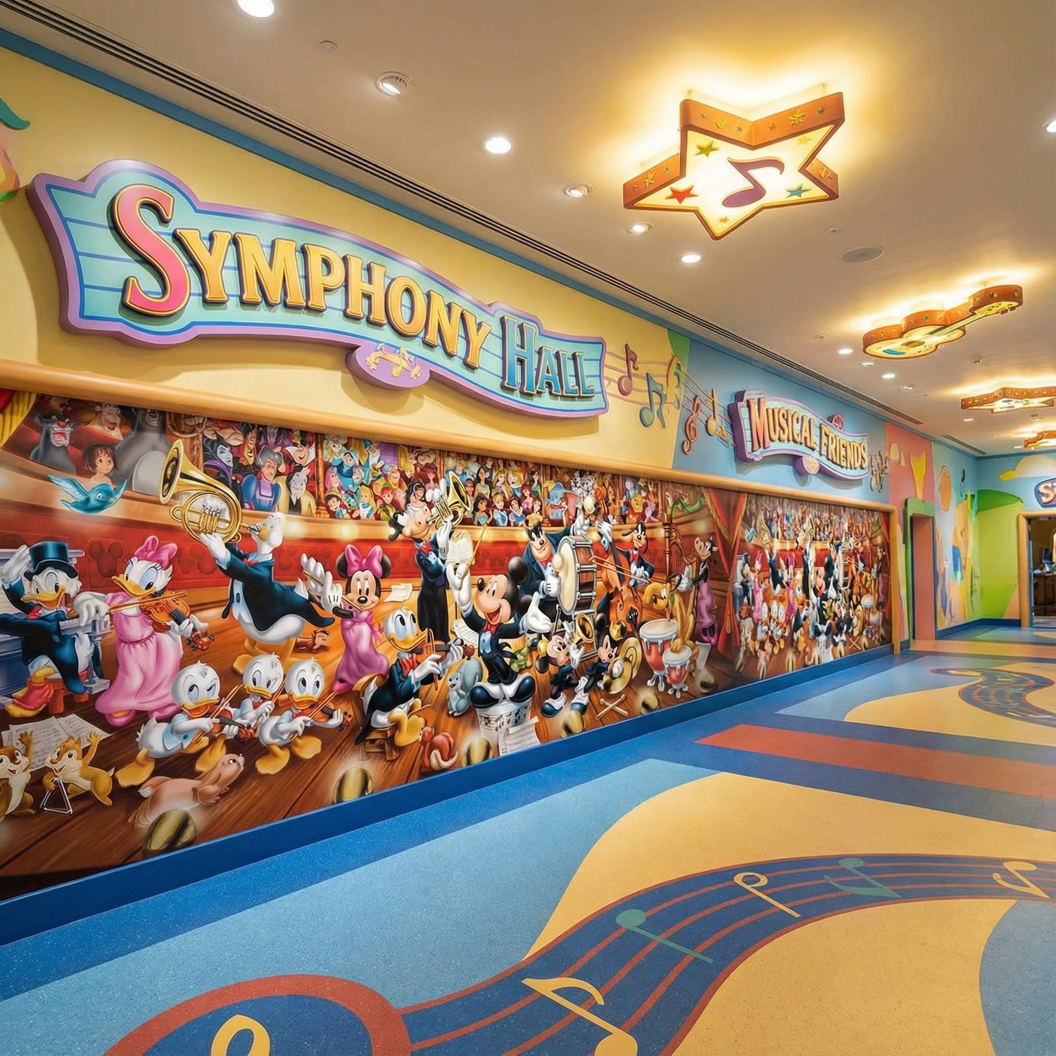 Poster xxl: Orchestre Disney