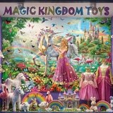 Poster xxl: Princesse et licorne dans un jardin magique 11