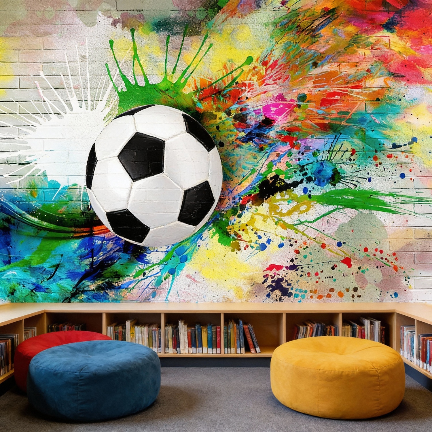 Poster xxl: Ballon de football