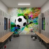 Poster xxl: Ballon de football 10
