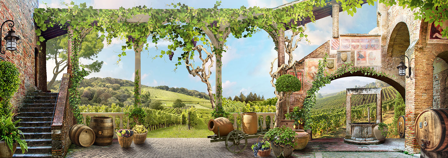 Poster xxl: Ferme Italienne