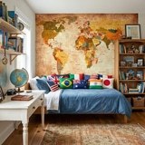 Poster xxl: Carte du monde didactique 12