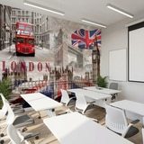 Poster xxl: Collage Westminster Palace 5