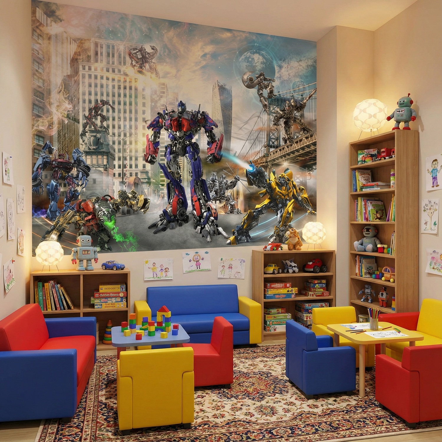 Poster xxl: Transformers en action