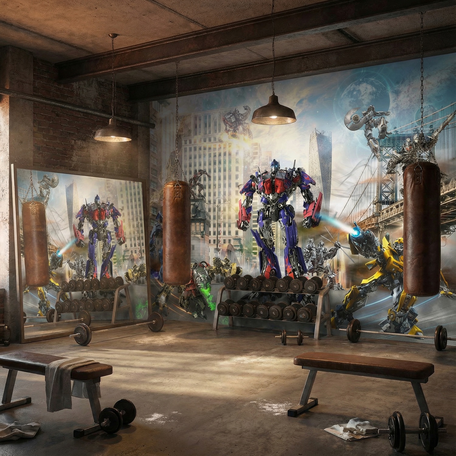 Poster xxl: Transformers en action