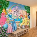 Poster xxl: Princesses et ch&acirc;teau Disney 15