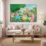 Poster xxl: Princesses Disney avec animaux 11