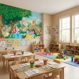 Poster xxl: Princesses Disney avec animaux 5