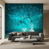 Poster xxl: Dauphins et constellations 5